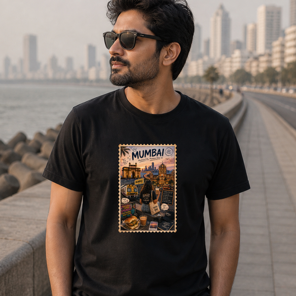 Mumbai Tee — Postcards of India Chapter 02